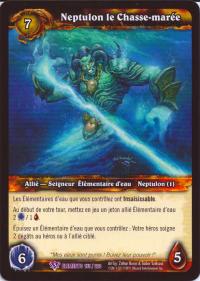 warcraft tcg war of the elements french neptulon the tidehunter french