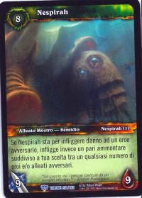 warcraft tcg throne of the tides italian nespirah italian