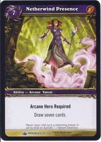 warcraft tcg wrathgate netherwind presence