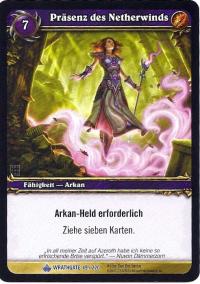 warcraft tcg wrathgate netherwind presence german