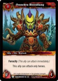 warcraft tcg worldbreaker onnekra bloodfang