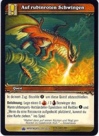 warcraft tcg wrathgate on ruby wings german