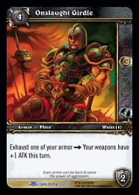 warcraft tcg the dark portal onslaught girdle