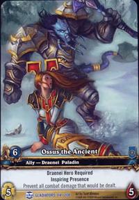 warcraft tcg extended art ossus the ancient ea
