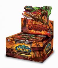 warcraft tcg warcraft sealed product fires of outland booster box
