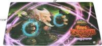 warcraft tcg playmats fires of outland sneak preview playmat