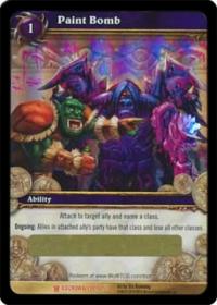 warcraft tcg loot cards paint bomb loot