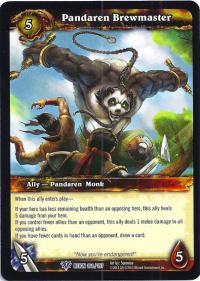 warcraft tcg reign of fire panderan brewmaster