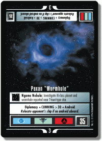 star trek 1e q continuum paxan wormhole