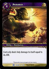 warcraft tcg drums of war penance