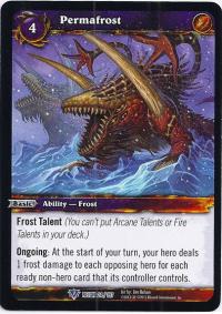 warcraft tcg reign of fire permafrost
