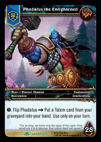 warcraft tcg archives phadalus the enlightened foil