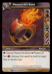 warcraft tcg magtheridons lair phoenix fire band