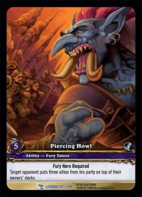 warcraft tcg extended art piercing howl ea