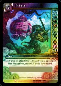 warcraft tcg fields of honor pinata