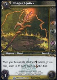 warcraft tcg naxxramas plague igniter