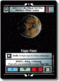 star trek 1e q continuum plague planet