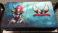 warcraft tcg playmats ccgcastle hunter playmat