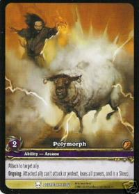 warcraft tcg extended art polymorph ea