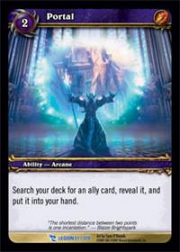 warcraft tcg archives portal foil