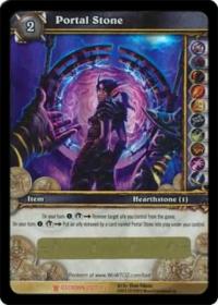 warcraft tcg loot cards portal stone loot