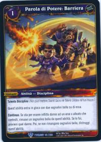 warcraft tcg twilight of dragons foreign power word barrier italian