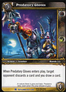 Predatory Gloves - FOIL