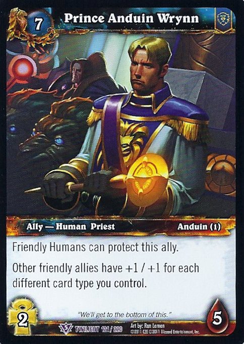 Prince Anduin Wrynn (FOIL)