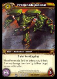 warcraft tcg black temple promenade sentinel