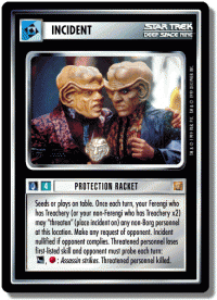 star trek 1e rules of acquisition protection racket
