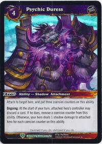 warcraft tcg caverns of time psychic duress