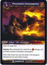 warcraft tcg class deck 2013 spring pyroclastic consumption cd