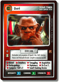 star trek 1e rules of acquisition quark