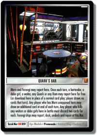 star trek 1e rules of acquisition quark s bar