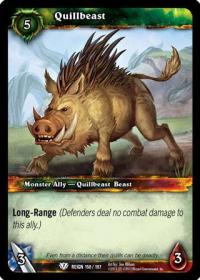 warcraft tcg reign of fire quillbeast