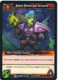 warcraft tcg war of the elements french rakzi the earthgraced french