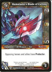 warcraft tcg worldbreaker ramaladni s blade of culling