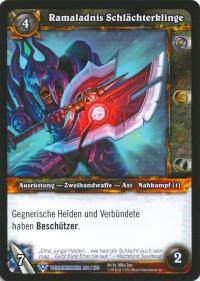 warcraft tcg worldbreaker foreign ramaladni s blade of culling german