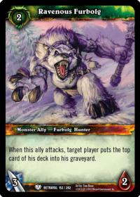 warcraft tcg betrayal of the guardian ravenous furbolg