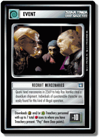 star trek 1e deep space 9 recruit mercenaries