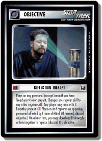 star trek 1e official tournament sealed deck reflection therapy