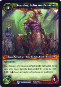 warcraft tcg crown of the heavens foreign remulos son of cenarius german