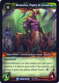 warcraft tcg crown of the heavens foreign remulos son of cenarius italian