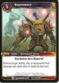 warcraft tcg worldbreaker repentance