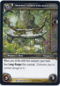 warcraft tcg class decks 2010 rhok delar longbow of the ancient keepers