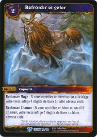 warcraft tcg crown of the heavens foreign rime and freezin french