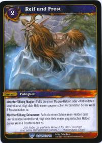 warcraft tcg crown of the heavens foreign rime and freezin german