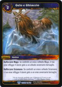 warcraft tcg crown of the heavens foreign rime and freezin italian