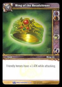 warcraft tcg magtheridons lair ring of the recalcitrant