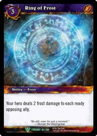 warcraft tcg twilight of the dragons ring of frost